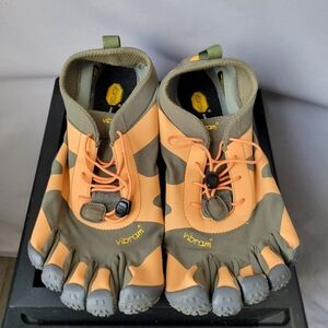 Vibram Five Fingers MEN V-ALPHA 21M7101 Orange Green EU 45 US 11-11.5